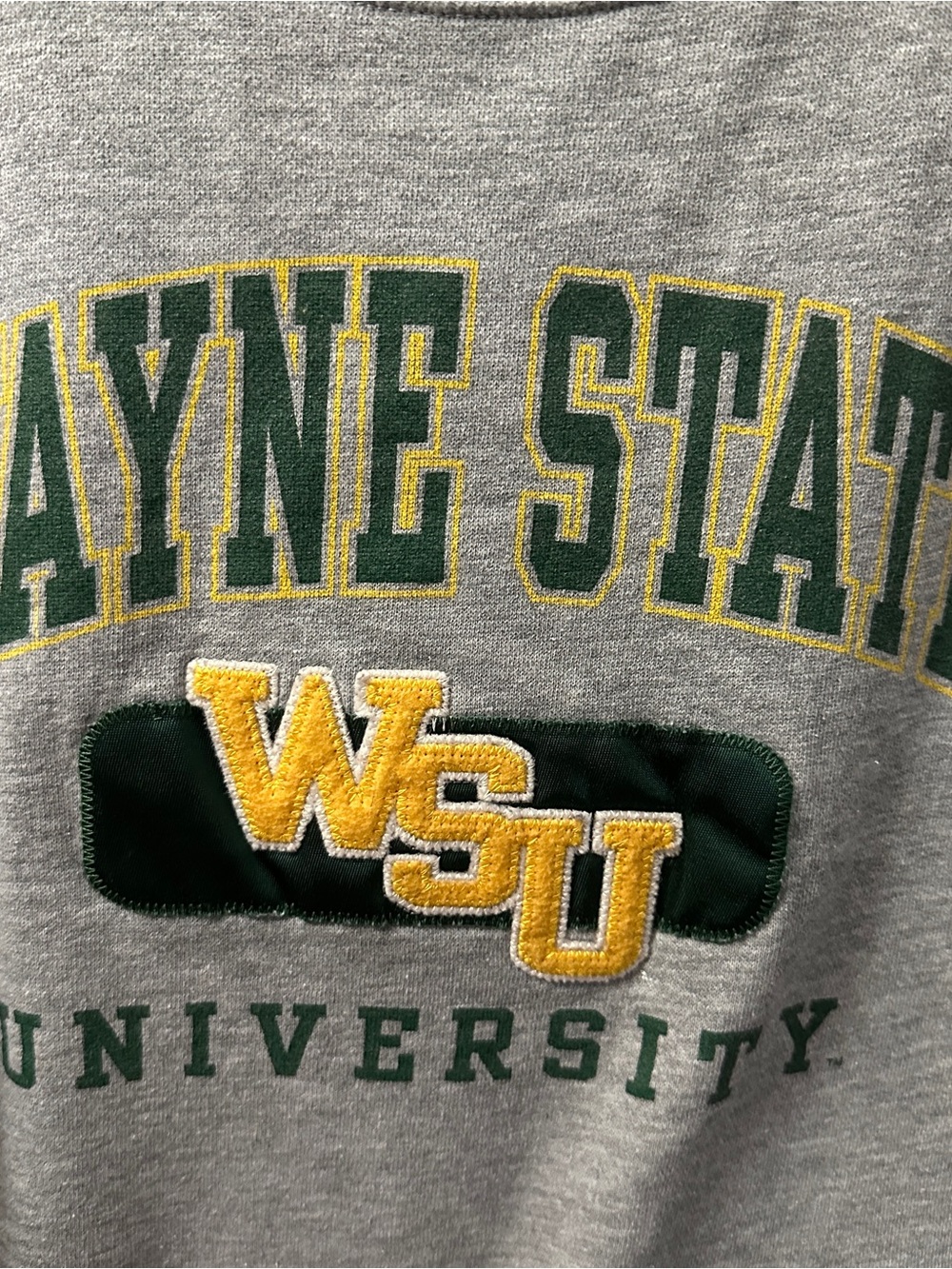 JanSport Wayne State University sweatshirt in gray XL 23” bust